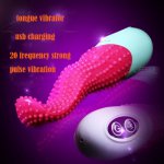 Hot tongue sex toy 20 Speed G Spot Vibrator 1:1 magic wand Clitoral stimulator tongue vibrator oral sexy toys for women