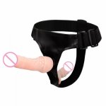 Adjustable Realistic Dildo SM Bondage Leather Strap sex toy for Femal Masturbation Corset Style sexual game Roleplay Erotic Item