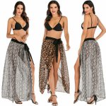 2020 Summer Women Sexy Skirt Bikini Cover Up Swimwear Beach High Waist Skirt Sheer Maxi Beach Sundress Swimsuit Cover Up Skirts