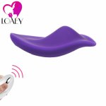 LOAEY Quiet Panty Vibrator Wireless Remote Control Portable Clitoral Stimulator Invisible Vibrating Egg Sex-toys for Women