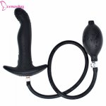 12 Speed Remote Control Panties Vibrator Sex Toys for Couples  Butt Plug Dildo with Pump Inflatable Anal Vibrator Adult Sex Toy