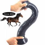 Horse Dildo Realistic Big Thick Animal Penis 42*6.5cm Long  Sex Toys For Woman Vaginal Butt Massage Masturbation Huge Cock Dick