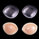 Ins, 2pcs=1Pair Silicone Bra Gel Pads Inserts Breast Enhancer Push Up Breast Bikini Removable Bra Pads for Women Sexy Invisable Bra