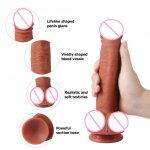 Women sex toy Long version dildo enlargement for couples plus size penis gays Silicone double hardness Lesbian free shipping