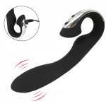 12 Speed Strong Vibrating G-Spot Dildo Vibrator For Woman Adult Sex Toys Charging Vaginal Stimulator Orgasm Massager Masturbator