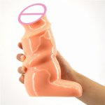 Pig Trotter Type Dildo Huge Super Thick Super Long Anal Plug Penis Clitoris Vaginal Adult Sex Toys for Woman Masturbators