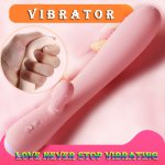 Waterproof 10 Vibrating USB Charger G Spot Rabbit Vibrator Adults new products female wireless vagina sex toy  For Woman