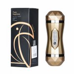 Male Masturbator Vibrator Real Vagina for Men Silicone Toy,Can Sound,Deep Throat Pussy Mouth Double Sex Toys for Man  vibrator