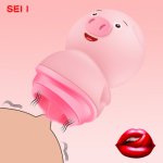 6 Modes Tongue Licking Vibrators for Women Nipple Clitoris Stimulator Anal Massager Women Masturbator Adult Sex Toys for Women