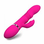 Vibrator Dildo 12 Combinations Modes & G Spot Stimulation, Waterproof Liquid Silicone, Portable Wireless Charging Vibrating