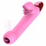 Intelligent Constant Temperature Massage Vibration Tongue Lick Retractable Sex Dildo Women Vibrator Vagina Adult Toy Para Nulher