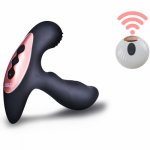 Yeain 10 Speeds Wireless Prostate Massager Vibrator for Men&Woman G Spot Vibrating Butt Plug Sex Toys for Men Heating Anal Toys