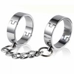 Metal Bdsm Bondage Kit Legcuffs Sex Slave Bdsm Restraints Leg Irons Ankle Cuffs Fetish Toys Adult Games Sex Toys For Couples