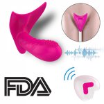 New Wireless Remote Control Dildo Vibrator Wearable Panties Clitoris Sex Toys for Women Female Masturbation Stimulator 11.11