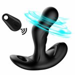 Powerful 10 Speeds USB Vibrating Prostate Massager Anal Plug Waterproof G Spot Stimulation Butt Silicone Anal Sex Toys for Men