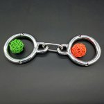 Stainless Steel Ring Handcuffs For Sex Adult Games BDSM Bondage Torture Wrist Restraints Hand Cuffs Slave Fetish Sex Tools