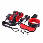 BDSM Sex Bondage Kit Toy Adult Sex Toys Starter Kit Set Flirt Games Handcuffs Whip Nipples Blindfold Sexe Jouets bdsm Acessorios