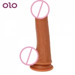 OLO Huge Big Dildos Artificial Penis Suction Cup TPE Realistic Dildo Sex Shop Female Masturbator Sex Toys for Women