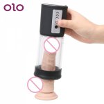 OLO Penis Pump Penis Enlargement Male Erection Training Telescopic Penis Extend Sex Toys for Men Erotic Sex Products