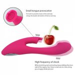 Adult Toys Automatic Warming Vibrator Female Masturbator Sex Toylicking Vibrator 10 Frequency Waterproof Masturbation Pussy