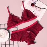 Womens Plus Size Sexy Lace Lingerie Erotic Bra G String Underwear Sets Porno Lenceria Mujer Temptation Langerie Baby Doll XL-4XL