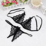 Women Sexy Lingerie Babydoll Plus Size Hot Erotic Sexy Underwear Porno Sex Transparent Crotchless Lace Bra Pants Lenceria Mujer