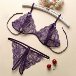 Porn Erotic Lingerie Sexy Open Bra Lace Transparent Elastic Sexy Underwear Female Open Crotch Baby Doll Sexy Lingerie For Women