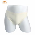 MONNIK latexSexy LingerieFashion Latex Rubber Briefs For Men Sexy Unique Male Shorts Underwear Club Wear