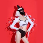 Mask Bikini Jazz Dance Costumes For Lady Female Sexy Clothes Party Bar Dancers Pub Sexy Females Costumes 2pcs BL1091