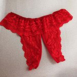 XL XXL XXXL Plus Size Lingerie Women Sexy Lace Panties For Sex Open Crotch Underwear Sleepwear Ladies Erotic Thongs G-strings