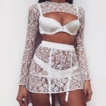 Women Sexy Lace Lingerie Sets Temptation Open Bra Backless Sexy Underwear Erotic Sexo Costumes Babydoll Porno Langerie Plus Size