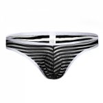 men sexy panties Transparent see through Sexy Underwear lingerie porno g string d90823