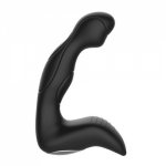 Rechargeable 10 Speeds Vibrator Butt Plugs Prostate Massage Anal Vibrator Stimulation Male Masturbation Sex Toys For Men