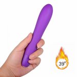 G Spot Dildo Vibrators for Women Heating Wand Anal Clitoris Stimulate Vibrador Adult Female Sex Toys Penis Bullet Vibrator