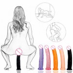Silicone Realistic Soft Jelly Dildo G Spot Clitoris Stimulation No Vibrator Erotic Adult Sex Toys For Woman Sex Shop Masturbator
