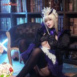 Pre-sale Uwowo Anime Fate/Grand Order Arturia Pendragon  Lancer Alter Dress Lovely Sexy Uniform Costume Hallowee Suit For Women
