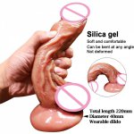 New Super Big Dildo Realistic Artificial Penis Sex Toys For Women Masturbator Huge Strapon Dildo Panties Consolador Suction Cup