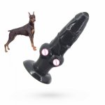 Realistic Dog Dildo Adult Thick Wild Animal Penis Dick Insert Vagina Anal Dildo Suction Cup Masturbate Erotic Sex Toy For Woman