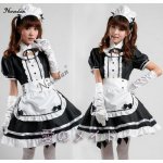 Sexy French Maid Costume Sweet Gothic Lolita Dress Anime Cosplay Sissy Maid Uniform Plus Size Halloween Costumes For Women