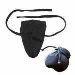 Sexy Mens Tie Up Penis & Ball Harness Pouch G-string Underwear Briefs Bikini Thong Lingerie For Him Pants Fetish Wear