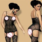 Sexy Lingerie Porno Plus Size Women Erotic Underwear Langerie Sexy Costumes Lenceria Mujer Sexi Para Mujer Transparent 2q7q9