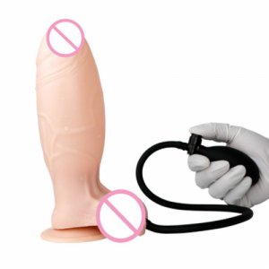 Inflatable Dildo Women Sex Toys Realistic Cock Big Penis Thrusting Climax Masturbation Adult Female