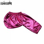 Sexy Gay Men Lingerie Wetlook Panties Faux Leather Open Penis C-string Bikini Briefs Underwear Mens 6 Color Underwear Underpants