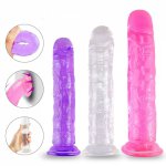 Realistic Dildo With Super Strong Suction Cup Erotic Jelly Dildo Sex Toys for Woman Artificial Penis G-spot Simulation