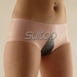 underwear women Suitop free shipping latex Lingerie briefs latex  knickers sexy latex panty