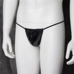Hot BDSM sexy Man gstrings pant black Leather bandoge cosplay Adult Lingerie for man sex product Sexy Underwear special gifts