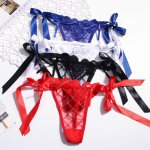 Cotton Lace Women Panties Lacing Thong Sexy Female Panties Low Waist G-string Lingerie Intimates Accessories Thongs Underwear