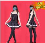 death Note Misa Amane Imitation Leather Dress Sexy Uniform Cosplay Costumes dress