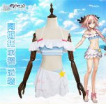 Anime Cosplay Costume Fate/Apocrypha  Fate/Extella Link Astolfo Bikini Sexy Full Sets   A