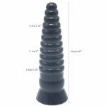 large butt plug silicone anal sex toys for women men anus massage clitoral pussy stimulate anal dildo sucker sex products